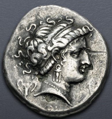 Nymph, ca.300 BCE (Campania - Neapolis Fourrée Nomo)
